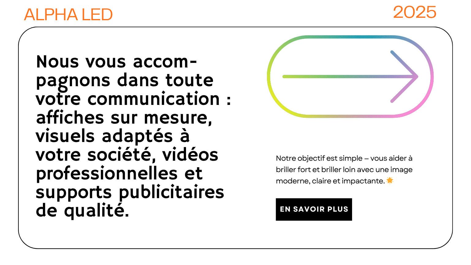 Avançons ensemble, avec confiance et créativité.