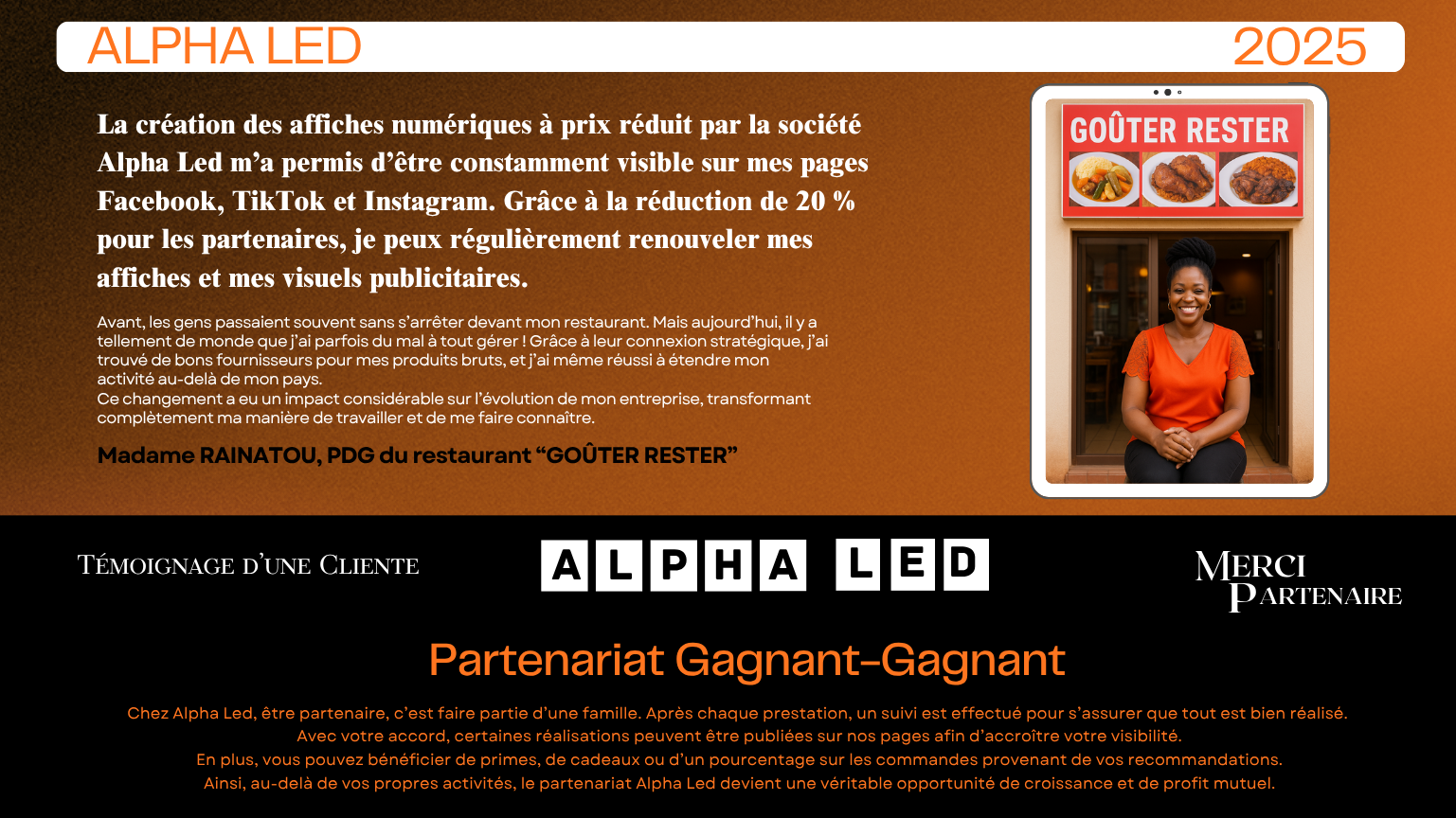 Avançons ensemble, avec confiance et créativité.